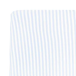 Mini Crib Sheet in Small Mist Stripe