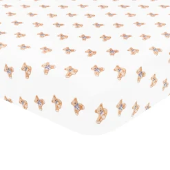 Mini Crib Sheet in Teddy Bear