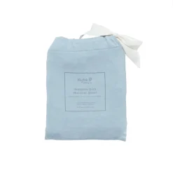 Oval Bassinet Sheet in Fog