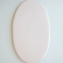 Oval Bassinet Sheet in Oat
