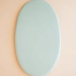 Oval Bassinet Sheet in Sage