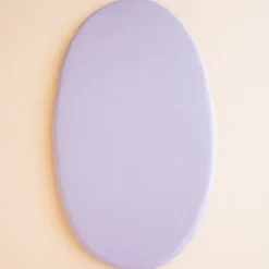 Oval Bassinet Sheet in Taro