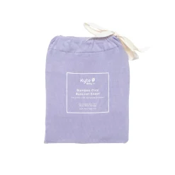 Oval Bassinet Sheet in Taro