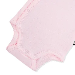 Pointelle Kimono Bodysuit in Sakura