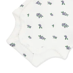 Pointelle Kimono Bodysuit in Spray Rose
