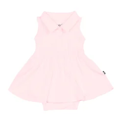 Polo Bodysuit Dress in Sakura