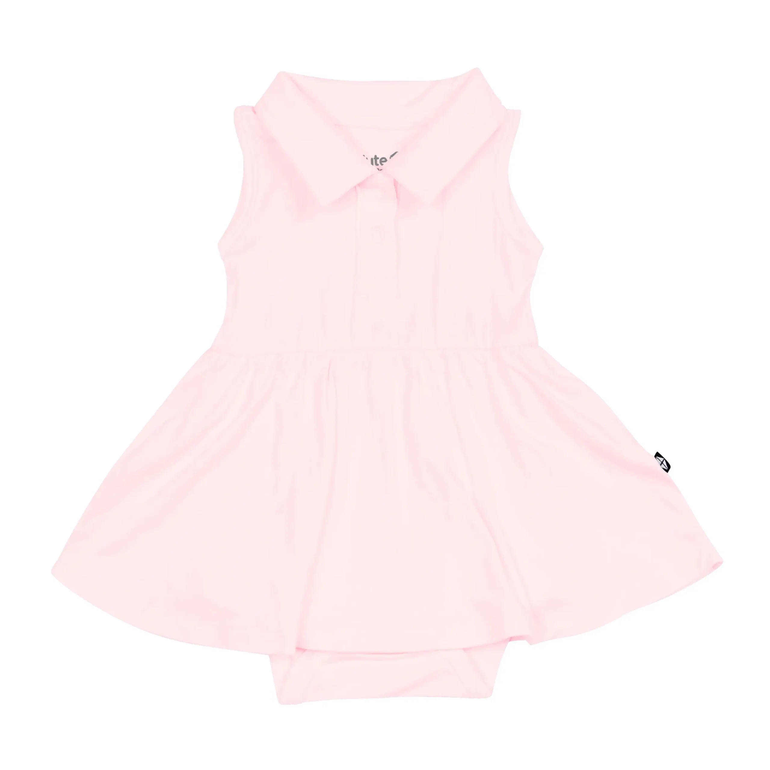Polo Bodysuit Dress in Sakura
