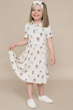 Polo Dress in Mickey Mouse and Friends