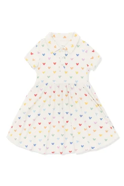 Polo Dress in Pastel Mickey Mouse