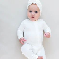 Ribbed Headwrap in Cloud