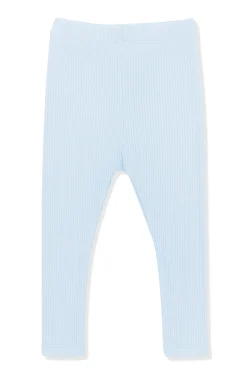 Ribbed Leggings in Breeze