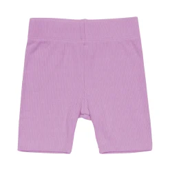 Ribbed Toddler Biker Shorts in Poi