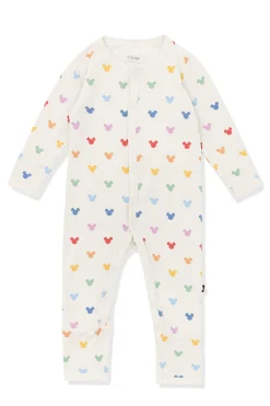 Romper in Pastel Mickey Mouse
