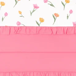 Ruffle Toddler Blanket in Tulip 0.5
