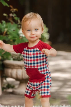 Shortall in Patriotic Gingham