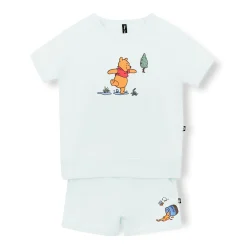 Short Sleeve Jogger Set in Winnie the Pooh on Dew