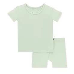 Short Sleeve Pajamas in Basil