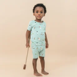 Short Sleeve Pajamas in Golf