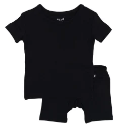 Short Sleeve Pajamas in Midnight