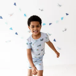 Short Sleeve Pajamas in Take Off
