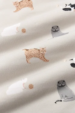 Sleep Bag Swaddler in Fluffy Cat 1.0