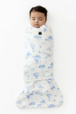 Sleep Bag Swaddler in Toile Safari 1.0