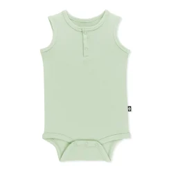Sleeveless Bodysuit in Basil