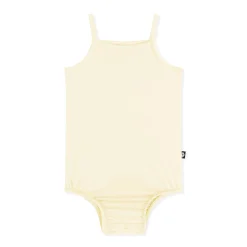 Spaghetti Strap Leotard in Chamomile