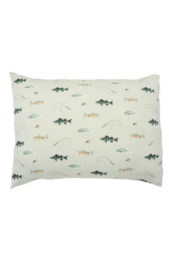 Standard Pillowcase in Fishing