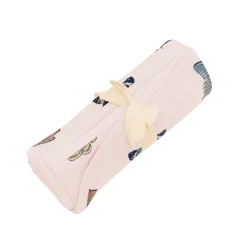 Swaddle Blanket in Blush Butterfly