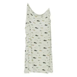 Swaddle Blanket in Fishing