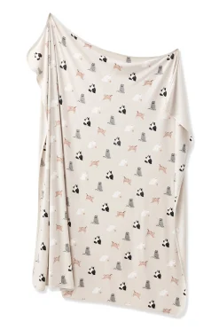 Swaddle Blanket in Fluffy Cat