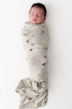 Swaddle Blanket in Starry Icon