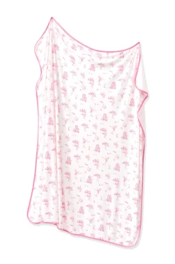 Swaddle Blanket in Toile Ballet