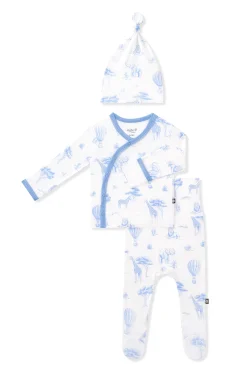 Take Me Home Set with Cap in Toile Safari