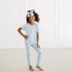 Toddler Basic Tee in Breeze