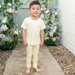 Toddler Basic Tee in Chamomile