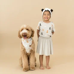 Toddler Basic Tee in Fluffy Dog