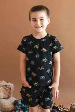 Toddler Basic Tee in Monster Truck