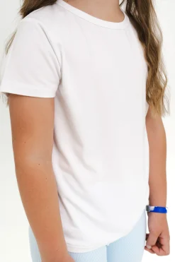 Toddler Basic Tee in Snow