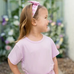 Toddler Basic Tee in Thistle
