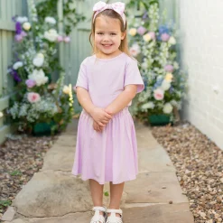 Toddler Basic Tee in Thistle