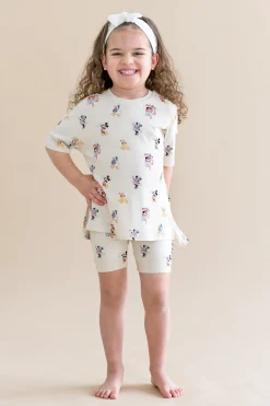 Toddler Biker Short Set in Mickey Mouse and Friends