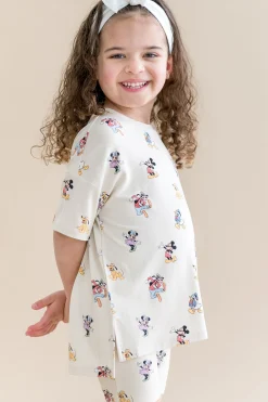 Toddler Biker Short Set in Mickey Mouse and Friends