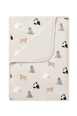 Toddler Blanket in Fluffy Cat 1.0