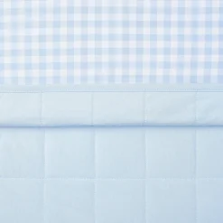 Toddler Blanket in Gingham Breeze 1.0