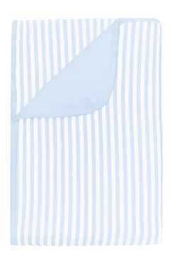 Toddler Blanket in Small Mist Stripe 1.0