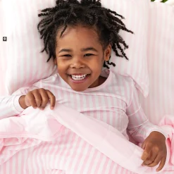 Toddler Blanket in Small Sakura Stripe 1.0