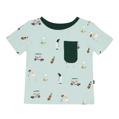 Toddler Crew Neck Tee in Golf