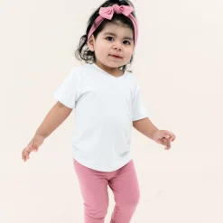 Toddler Leggings in Apple Blossom